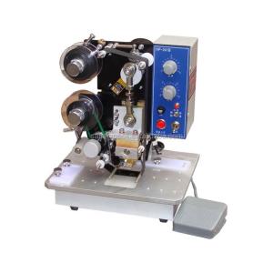 Quality Hot Ink Roller Stamp Coder Machine for Batch Expiry Date Printing for sale