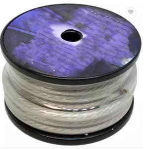 Flexible Translucent Power Wire 1/0awg for Car and Motor Audio Performance