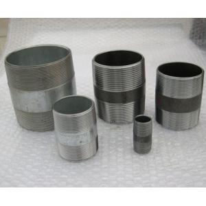 China Welded seamless steel pipe nipples on sale