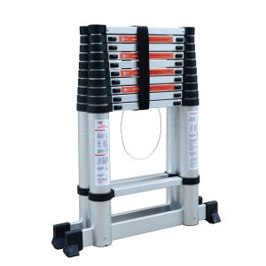 China Non Insulated 6.4m Aluminium Telescopic Ladder on sale