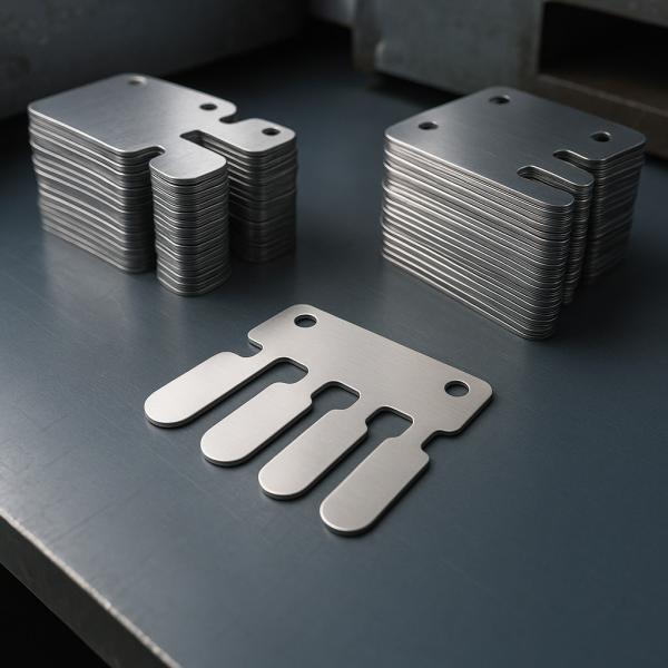 Precision Stamped Stainless Steel Contact Spring – Multi-Finger Electrical