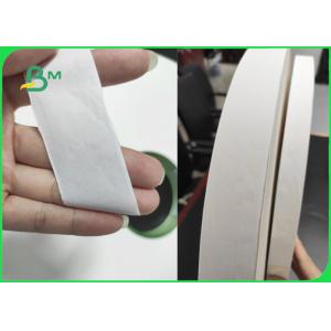Naturally Compostable 28gsm Drinking Straw Packaging Paper 27mm White