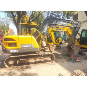 China                  Used Popular Volvo MIDI Excavator Ec80d, Secondhand 8 Ton Good Condition Cheap Price Track Digger Volvo Ec80 Ec60 Ec55 Hot Sale              on sale