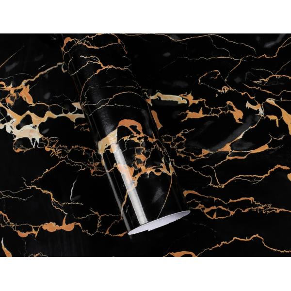 Entertainment Marble Furniture Foil 3D Wallpaper for Wall Decoration in 0.60 M*10 M Roll Size