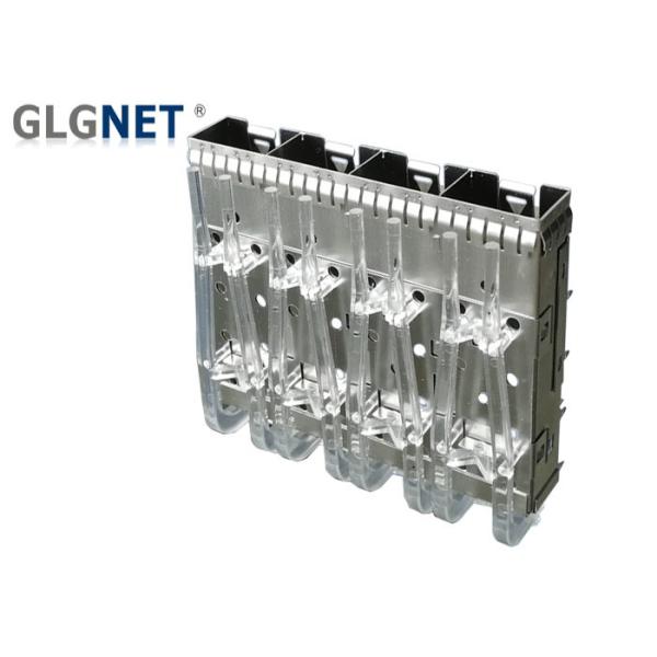 Buy Stampled Formed Metal Sfp+ Cage Right Angle With Heat Dissipation Hole at wholesale prices