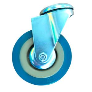 China Bolt hole casters apparatus castor plastic caster furniture wheels on sale