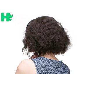Customized 25cm Short Synthetic Wigs 100% Enviromental Protection