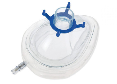 Buy Comfortable Disposable Anesthesia Face Mask For Oxygen Treatment at wholesale prices
