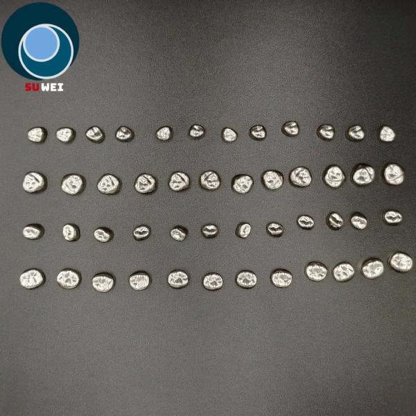 Oval Design Stainless Steel Dental Crown For Adults And Children