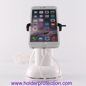 COMER security stores display stands Anti-theft cell phone stand with charging