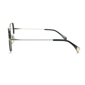 MD160 Square Stainless Steel Unisex Optical Metal Frame