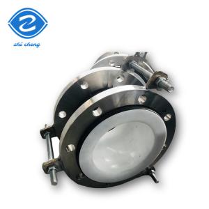 ISO 9001 Certified Flange Ptfe Flexible Rubber Expansion Joint For Pump Valve