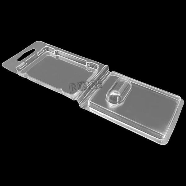 Hinge Clamshell Fishing Bait Packaging Vacuum Forming Custom Bait Packaging