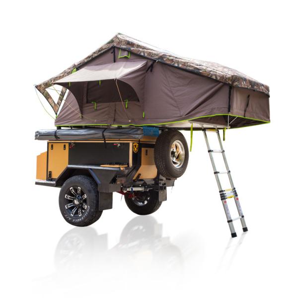Buy Waterproof 4x4 4 Person Aluminum Camping Car Soft Shell Rooftop Roof Top Tent With Annex Room at wholesale prices
