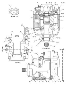 1232111 Piston Engine 123-2111 Ring 6E5650 Pump Group Piston 1J8569 Cylinder Liner 6E-5650