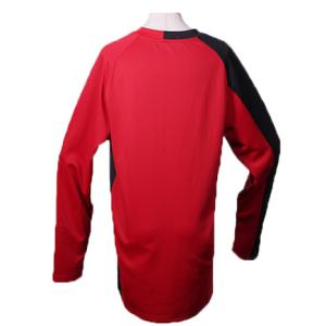 Loose Long Sleeve Men Customized Tee Shirts Two Color Polyester T Shirt