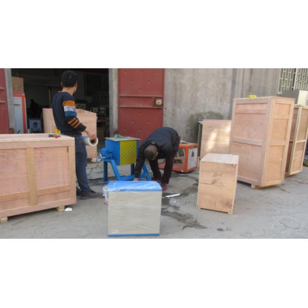 25KW IGBT Induction Melting Steel / Iron / Gold / Silver / Aluminum / Lead / Copper Furnace