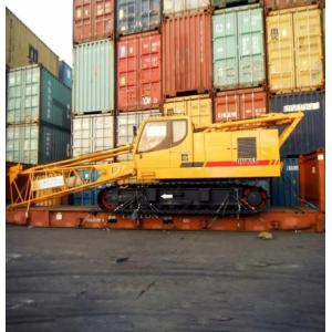 XGC55T 55 Ton Telescopic Boom Crawler Crane Second Hand 155kw