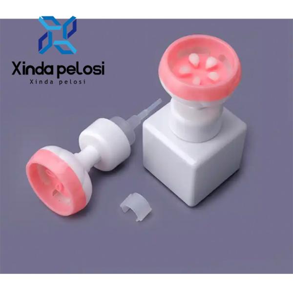 High Quality Flower Shape Foaming Liquid Hand Soap Dispenser Bottle Foam Pump For Hand Washing