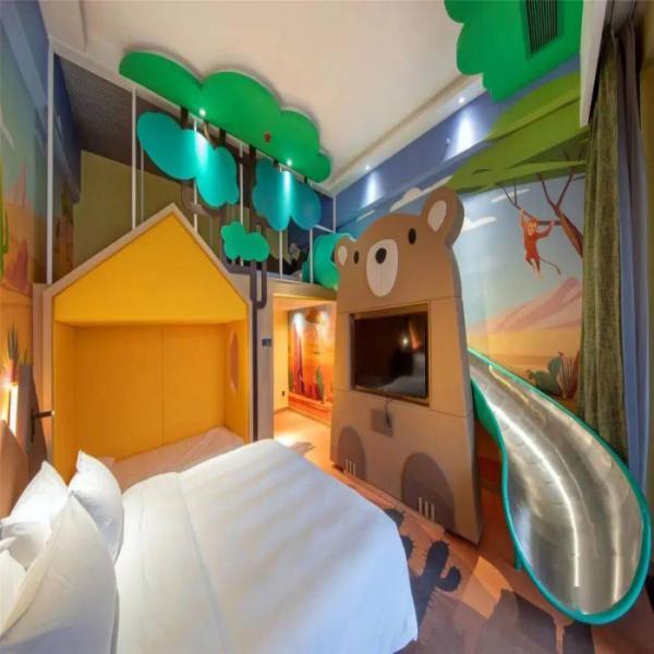 Small Family Vacation Slide Indoor Kids Slide for Kids' Activities