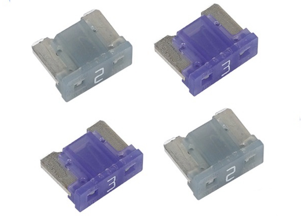 Low Back Profile Micro Auto Car Mini Blade Fuse 30A 58V Green For Infiniti Subaru Acura Mazda Automotive