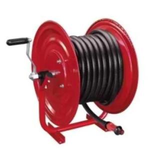 Manual Fire Hose Reel With Single Jet Nozzle Durable And Reliable Quality