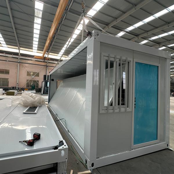 Top Roof Water Proof Foldable 20ft Office Container House with Mordern Design and Customizable Options