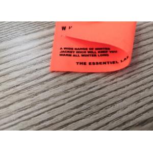 8*3.5CM Silicone Garment Label