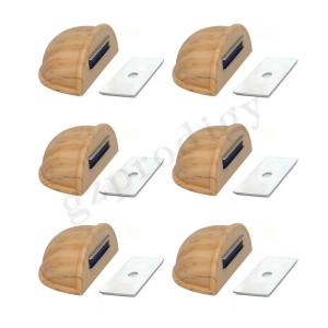 Multicolor Magnetic Plastic Door Wedge Strong Adhesive For Bedroom