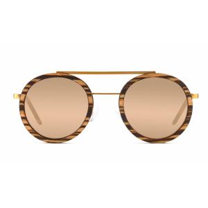Men Wooden UV400 Bamboo Frame Sunglasses Polarized