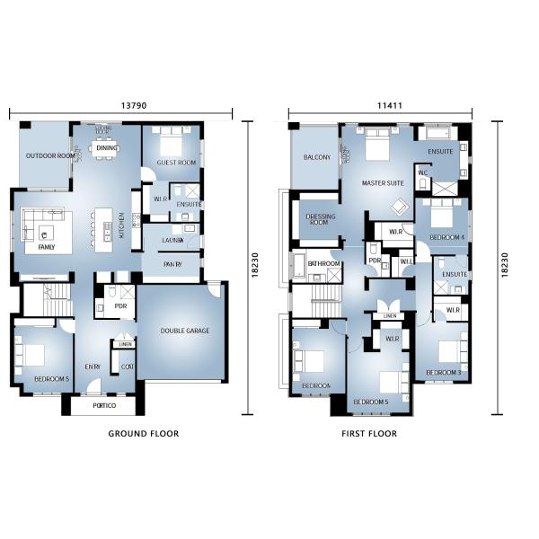 High Quality Ultra Modern Prefab Homes In Light Gauge Steel Frame Hosue Modular Home