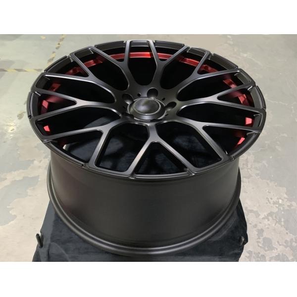 5x130 matt black color and red line 22x10 wheels forged wheels for mercedes G class