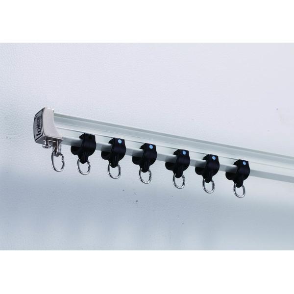 Buy Heavy Duty 10mm*23mm Curved Ceiling Curtain Track 6m Length at wholesale prices