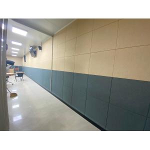 Conference Hall Fireproof Easy-installation Fabric Wrapped Acoustical Wall