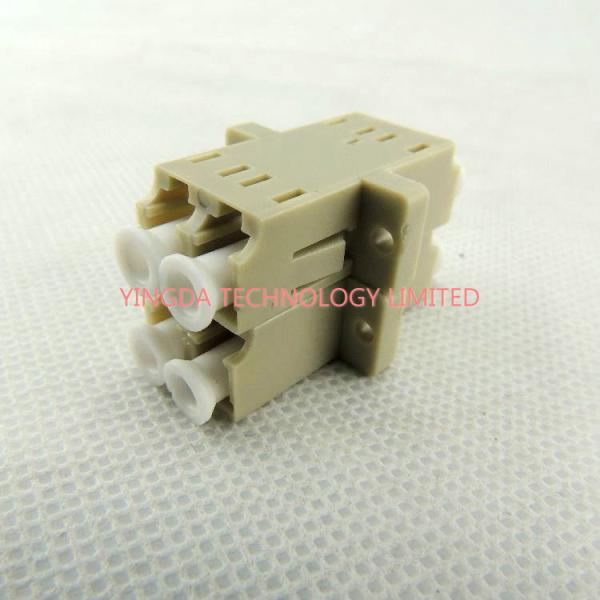 LC Multimode Fiber Optic Adapter Coupler Duplex Ceramic Ferrule , LC Fiber Adaptor