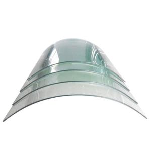 Custom Curved Tempered Glass 6mm Toughened Laminated Glass Panels