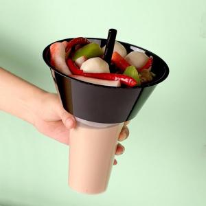 Durable Eco Friendly Disposable Plastic Cups With Carton Package