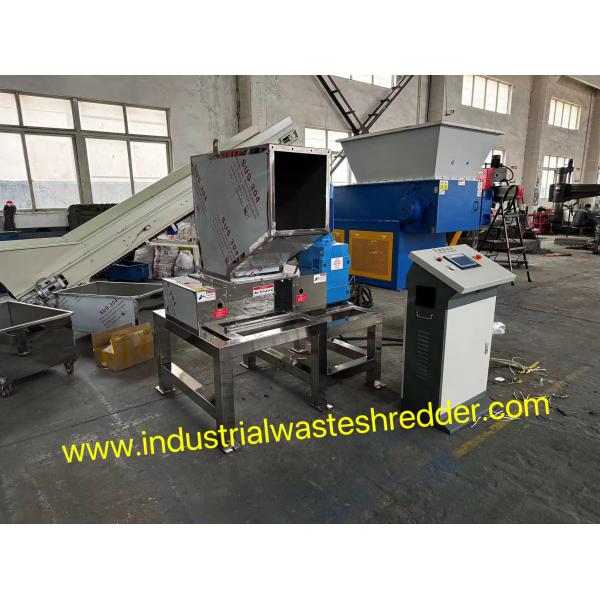 Industrial Stainless Steel Coca Cola Plastic Bottles Shredder, OEM Customized