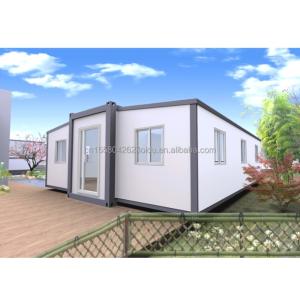 Family Living with Bulk Extendable Container House and Foldable Prefabricated