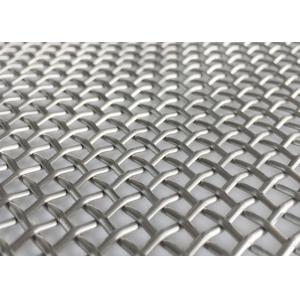 1.8mm Half Round Decorative Metal Mesh Screen For Windows 3.36kgs/m2