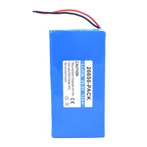 Factory Cheap 26650 Lifepo4 Battery Pack 25.6V 12ah Rechargeable Battery Pack