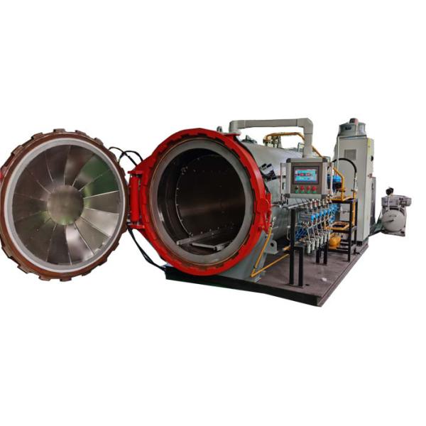 Automobile Pre Impregnated Material PLC Control Curing Carbon Fiber Autoclave