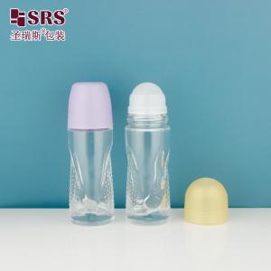 BLPG-A 50ml Big Capacity Empty Glass Roller Ball Bottle For Deodorant Gel Serum