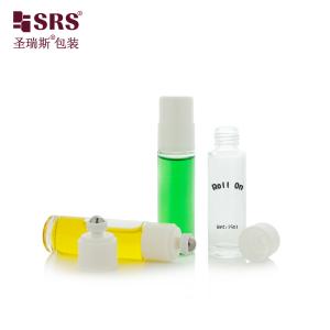 BLPB 15ml Clear Wholesale Customization Mold Glass Roll On Bottle With Switch