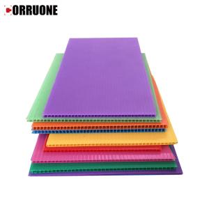 4x8 5mm Corflute Sheets Hollow Corflute Protection Sheet Green Black