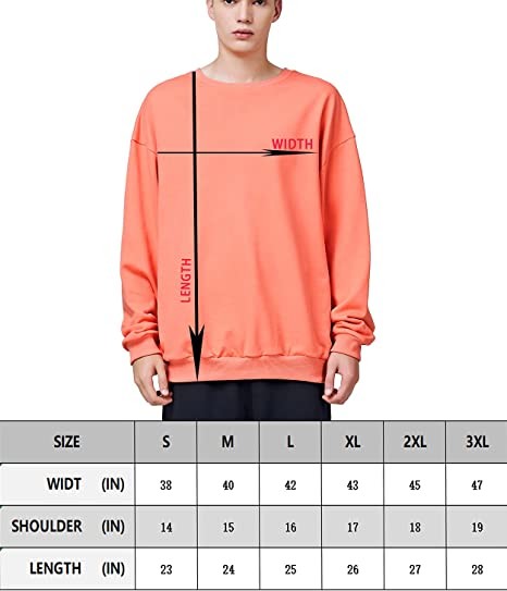 400GSM 320GSM O Neck Men'S Crewneck Sweatshirt Anti Shrink
