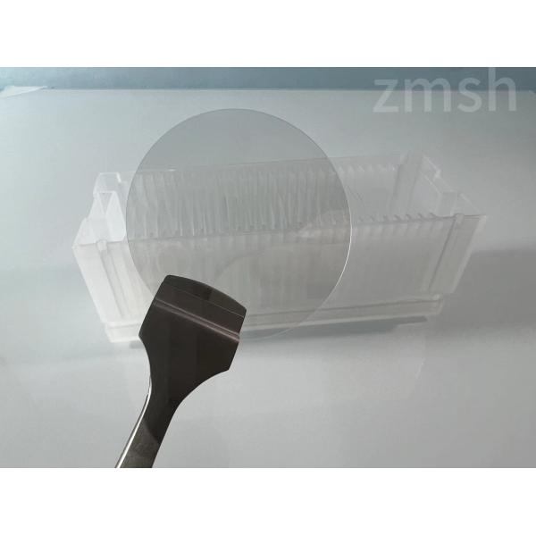 2 Inch Monocrystalline Sapphire Wafer Double Sides Polished Al2O3 99.999% Single
