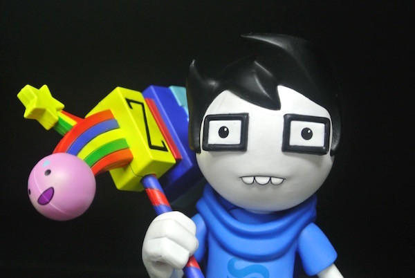 Buy Glasses Boy Custom Action Figures Home Decoration With A Colourful Chopper at wholesale prices