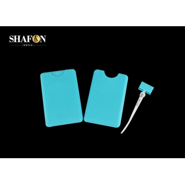 Square Blue Pen Perfume Bottle , Travel Size Perfume Bottle Eco - Friendly