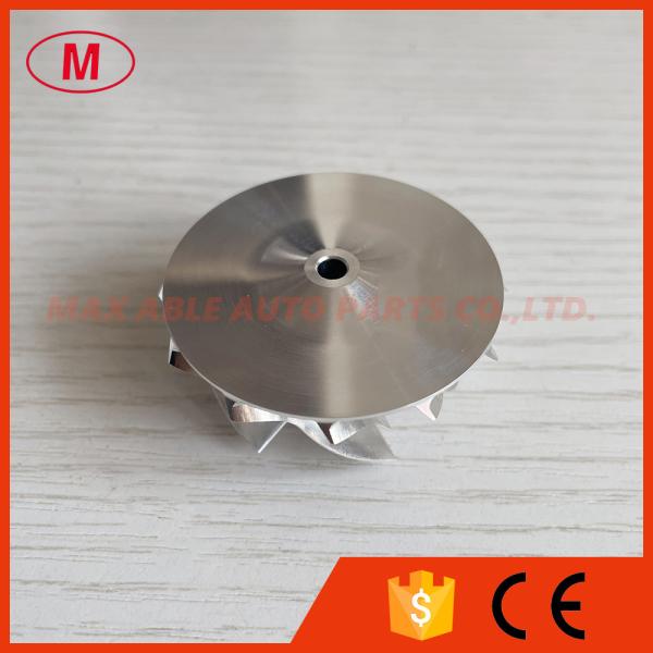 TD03 39.10/46.00mm 6+6 blades high performance turbocharger milling/aluminum 2618/billet compressor wheel
